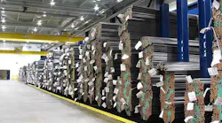 Metal service center inventories