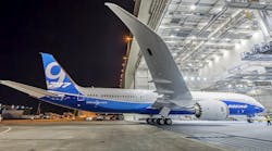 The 787-9 is one of the larger of two current Dreamliner variants, a range of 8,000 to 8,500 nautical miles and seats for 250&ndash;290 passengers in three classes.