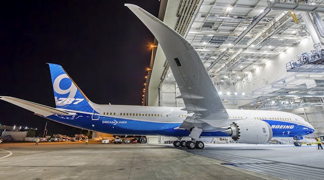 The 787-9 is one of the larger of two current Dreamliner variants, a range of 8,000 to 8,500 nautical miles and seats for 250&ndash;290 passengers in three classes.