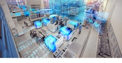 Siemens Digital Enterprise portfolio offers industrial software and automation, industrial communication systems, security, and services, as well as cloud-based IoT technologies like the MindSphere operating system.