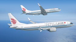 Air China placed a $6-billion order with Boeing for 60 aircraft &mdash; 737 MAX and 737 Next Generation &mdash; announced in December 2014.