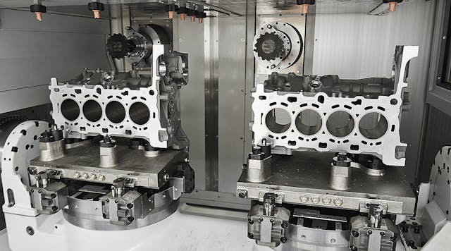 High-pressure diecasting for cylinder blocks and heads is one several high-value product applications in the automotive supply chain involving mold and tooling production.