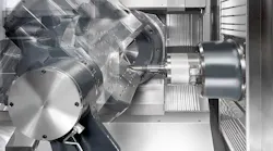 HELLER HF550 horizontal machining center