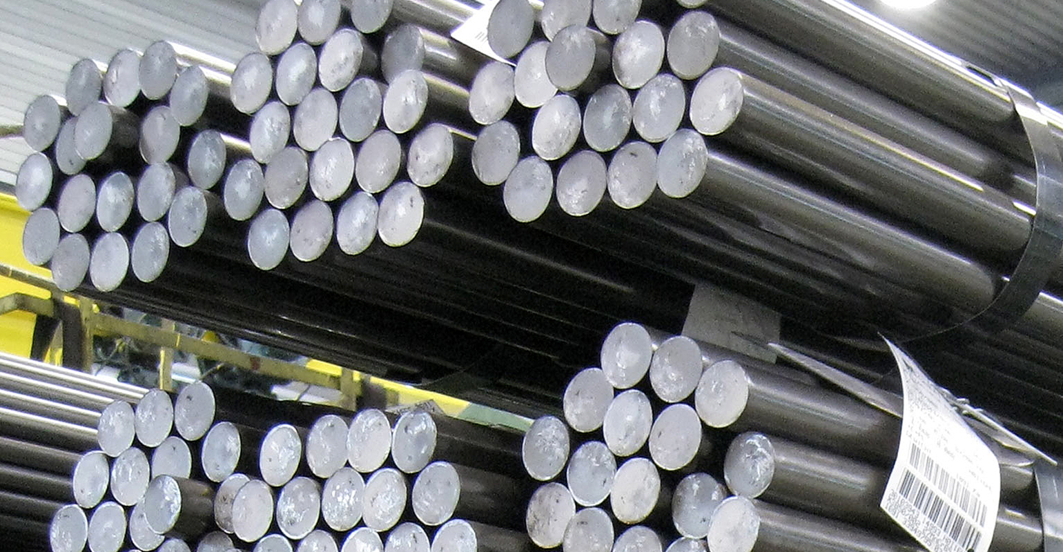 Drawn round steel bars