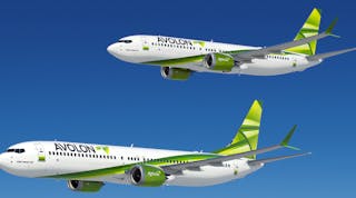 Leasing agent Avolon has a portfolio of 915 commercial aircraft, and is adding 55 Boeing 737 MAX 8 aircraft and 20 MAX 10s, and holds options for 20 additional MAX 8s.