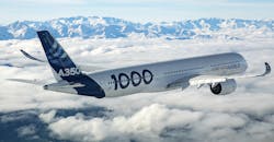 Airbus A350-1000 twin-engine wide-body jet Airbus A350-1000 twin-engine wide-body jet
