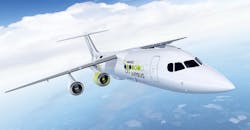 Airbus E Fan X hybrid-electric demonstrator aircraft Airbus E Fan X hybrid-electric demonstrator aircraft