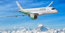 Embraer E2 jet, Widerøe Embraer E2 jet, Widerøe