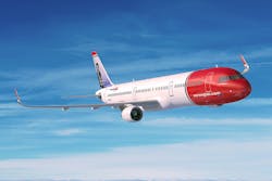 Norwegian Air A321LR Norwegian Air A321LR