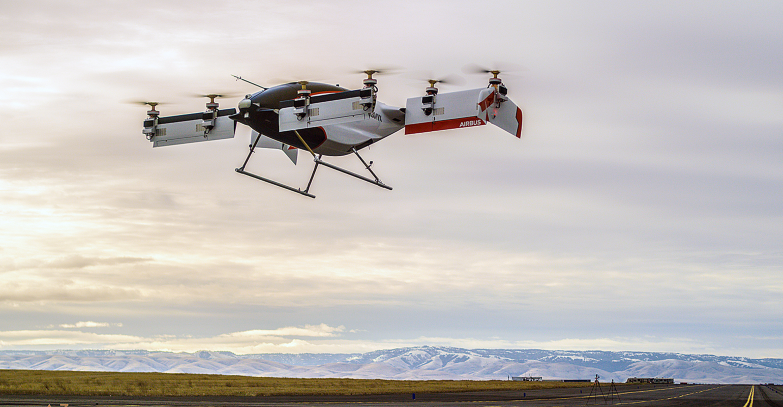 Airbus Vahana first flight