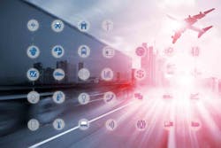 IoT transportation concept IoT transportation concept