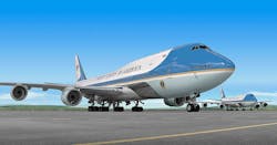 Boeing 747 - Air Force One - artist rendering Boeing 747 - Air Force One - artist rendering