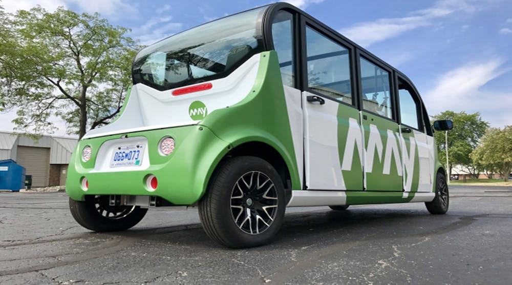 In October 2017, May Mobility conducted a pilot program for its autonomous electric-shuttle system, and it aims to expand to other cities in 2018.