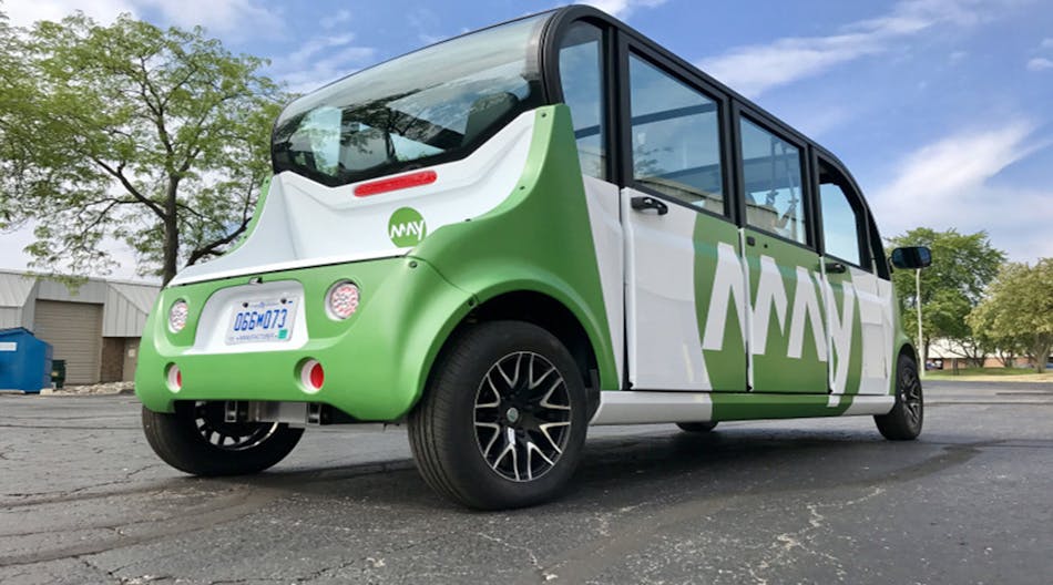 In October 2017, May Mobility conducted a pilot program for its autonomous electric-shuttle system, and it aims to expand to other cities in 2018.