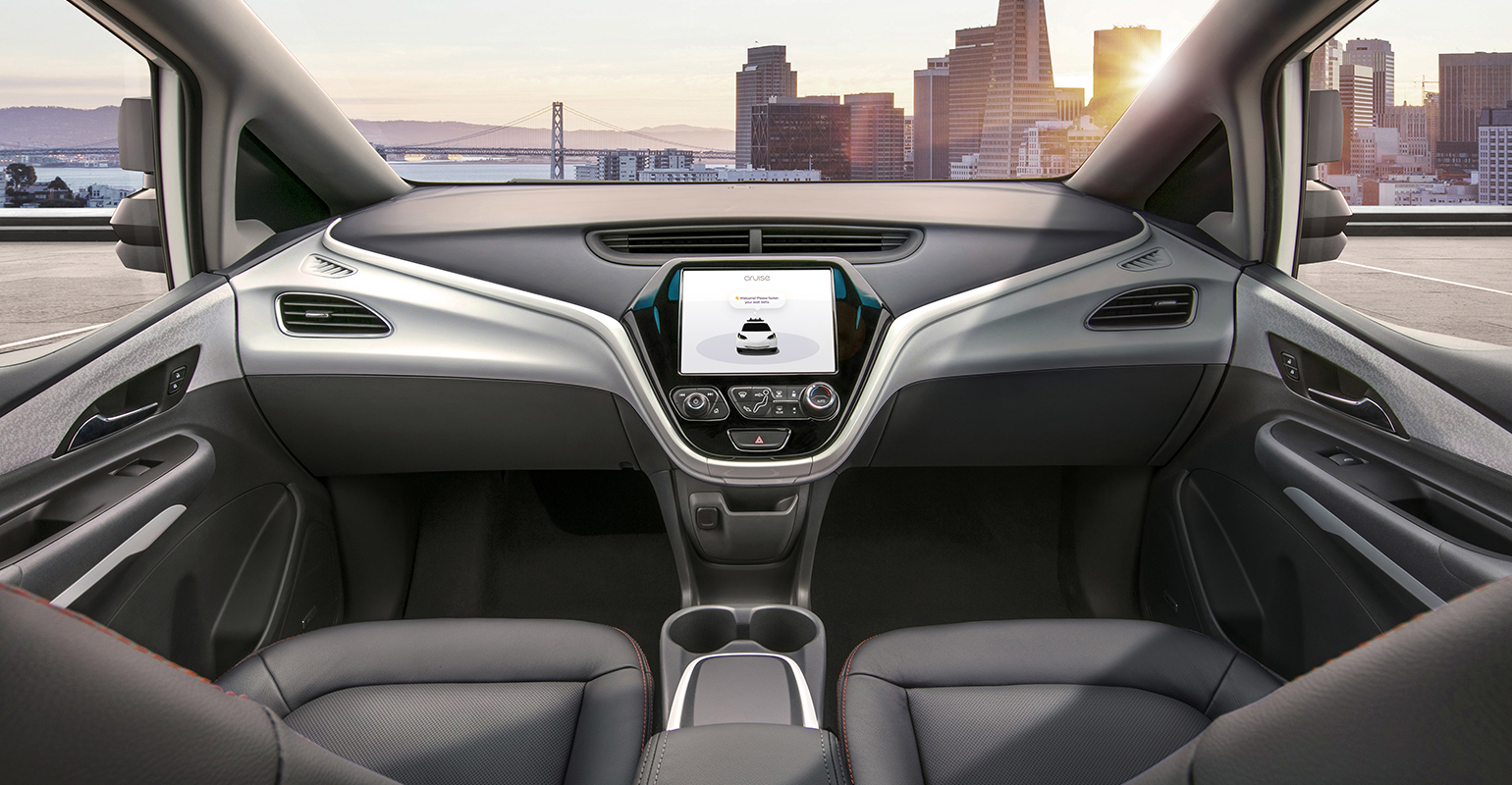 GM Cruise AV interior