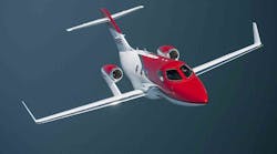 The HondaJet HA-420 business jets are manufactured in Greensboro, N.C.