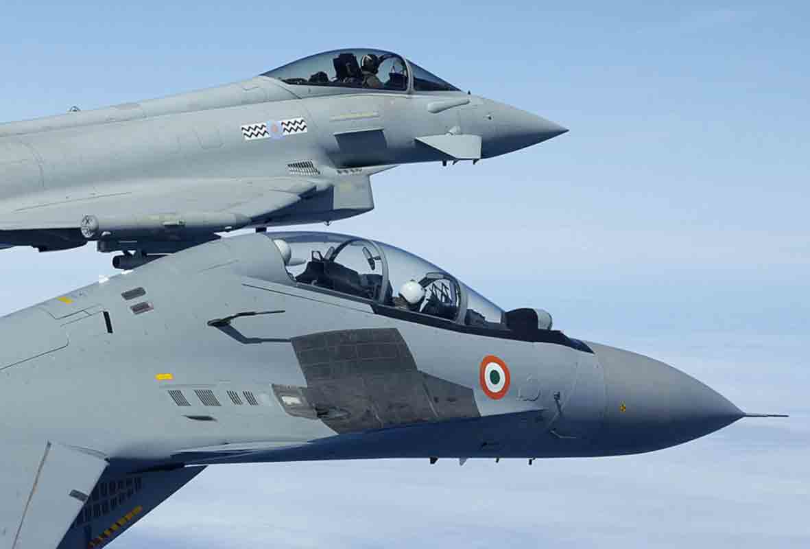 Eurofighter Rafale fighter jets