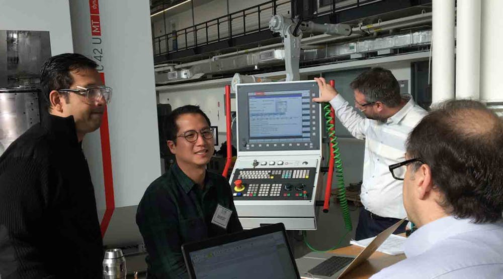 Siemens technicians drew on CNC process simulation data and applied Bonsai&rsquo;s AI engine to build a predictive model that calibrated the first axis on a five-axis machine in 13 seconds. Then, it was able to recalibrate a similar machine it had not seen in simulation, proving the adaptability of a single model for a range of machines.