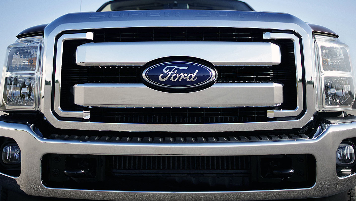 Ford truck grill