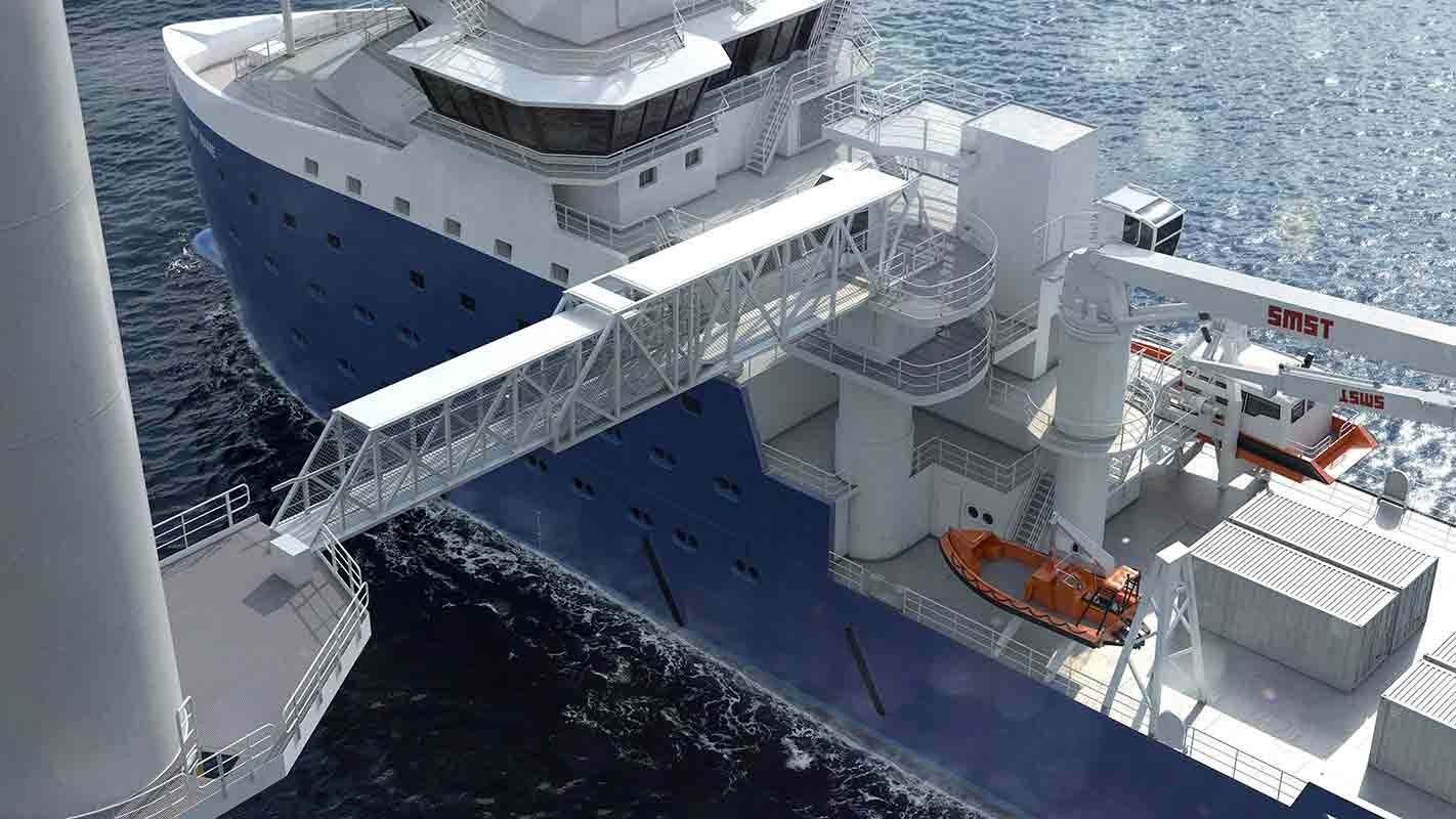 Rolls-Royce Windfarm Support Ops Vessel