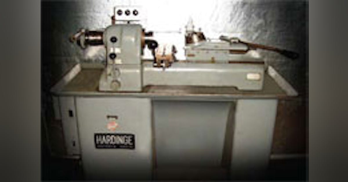 Hardinge discount turret lathe