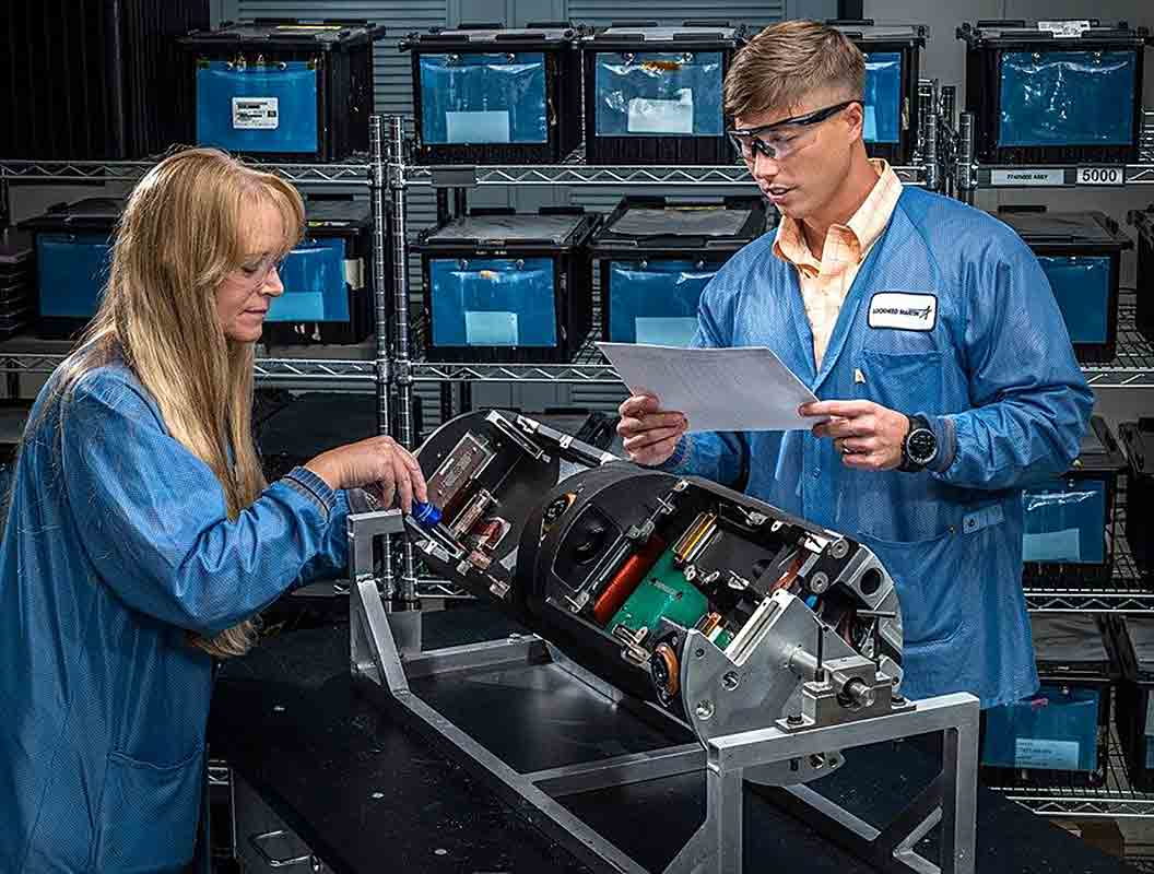 Lockheed Martin sensor engineers