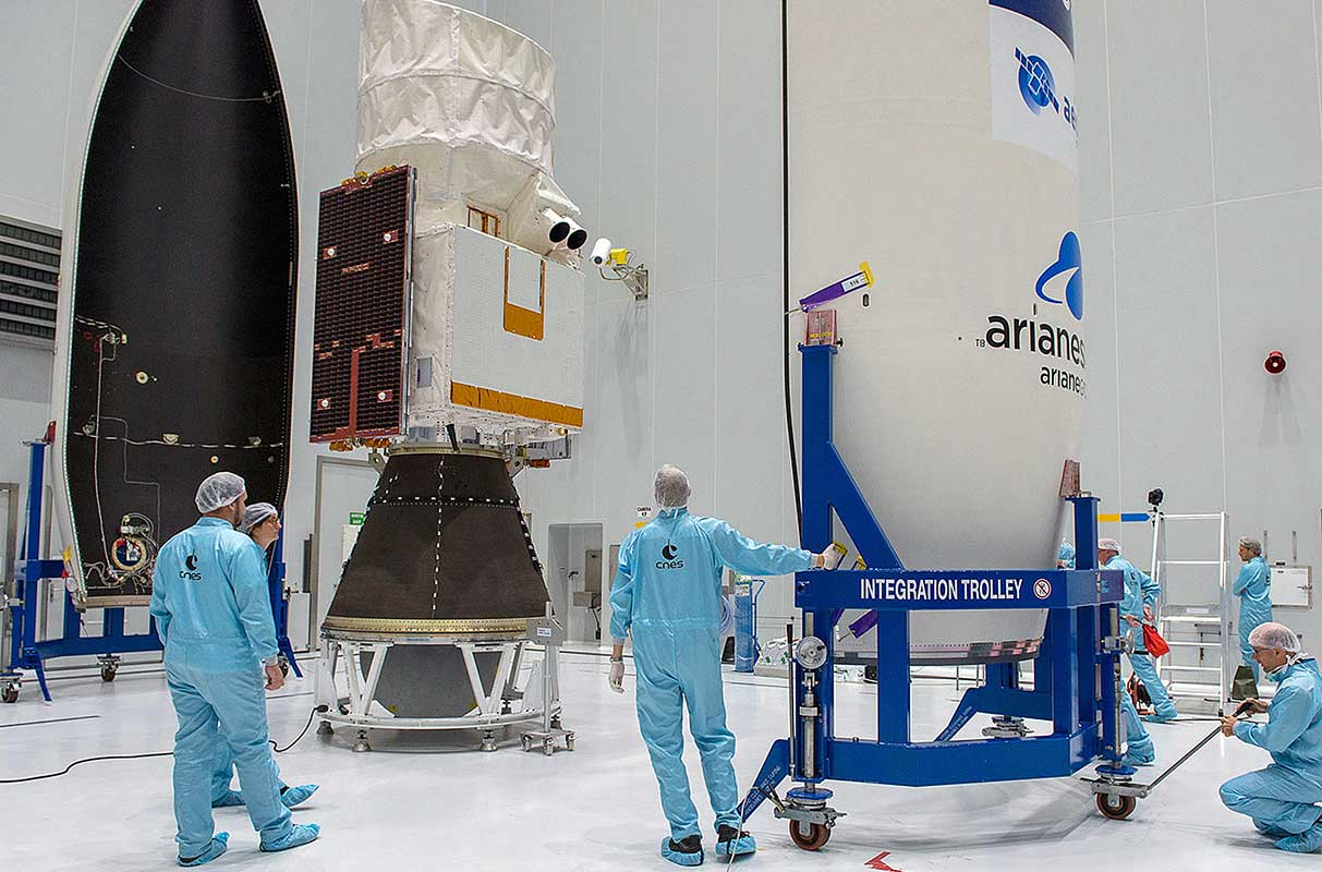 ESA Aeolus satellite
