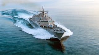 USS Wichita, LCS 13, is the seventh Freedom-class littoral combat ship built for the U.S. Navy by the Lockheed Martin and Fincantieri Marinette Marine.
