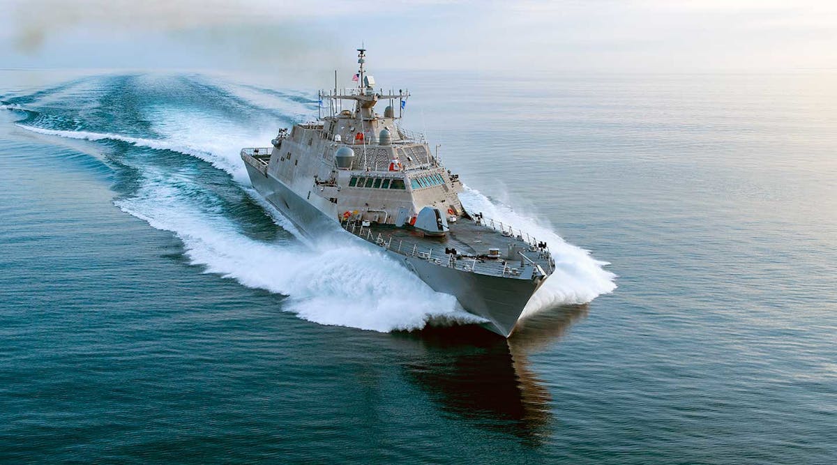 USS Wichita, LCS 13, is the seventh Freedom-class littoral combat ship built for the U.S. Navy by the Lockheed Martin and Fincantieri Marinette Marine.