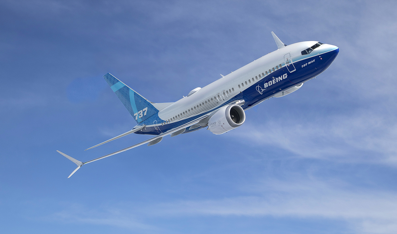 Boeing 737 MAX 7 new blue colors