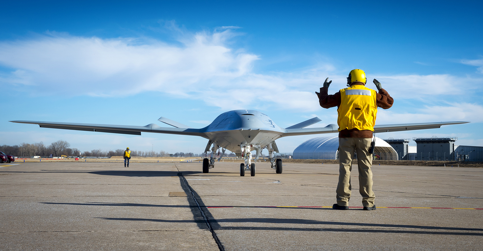 Boeing USN MQ25 refueling drone