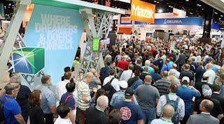 IMTS 2018, the 32nd staging of the machining technology exhibition drew 129,415 attendees and 2,563 exhibitors to Chicago&rsquo;s McCormick Place, Sept. 10-15, 2018.