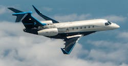 The Praetor 600 is one of two new Embraer business jets expected to be certified and ready to enter service in 2019.