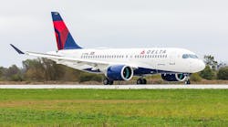 Delta Air Lines is the largest customer for the A220-100 aircraft, with an order for 75 of the narrow-body jets.