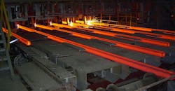 Primetals Feralpi Siderurgica billet caster Primetals Feralpi Siderurgica billet caster