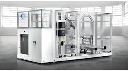 CNC machine-tending robots are one part of Comau&rsquo;s automation and product handling portfolio.