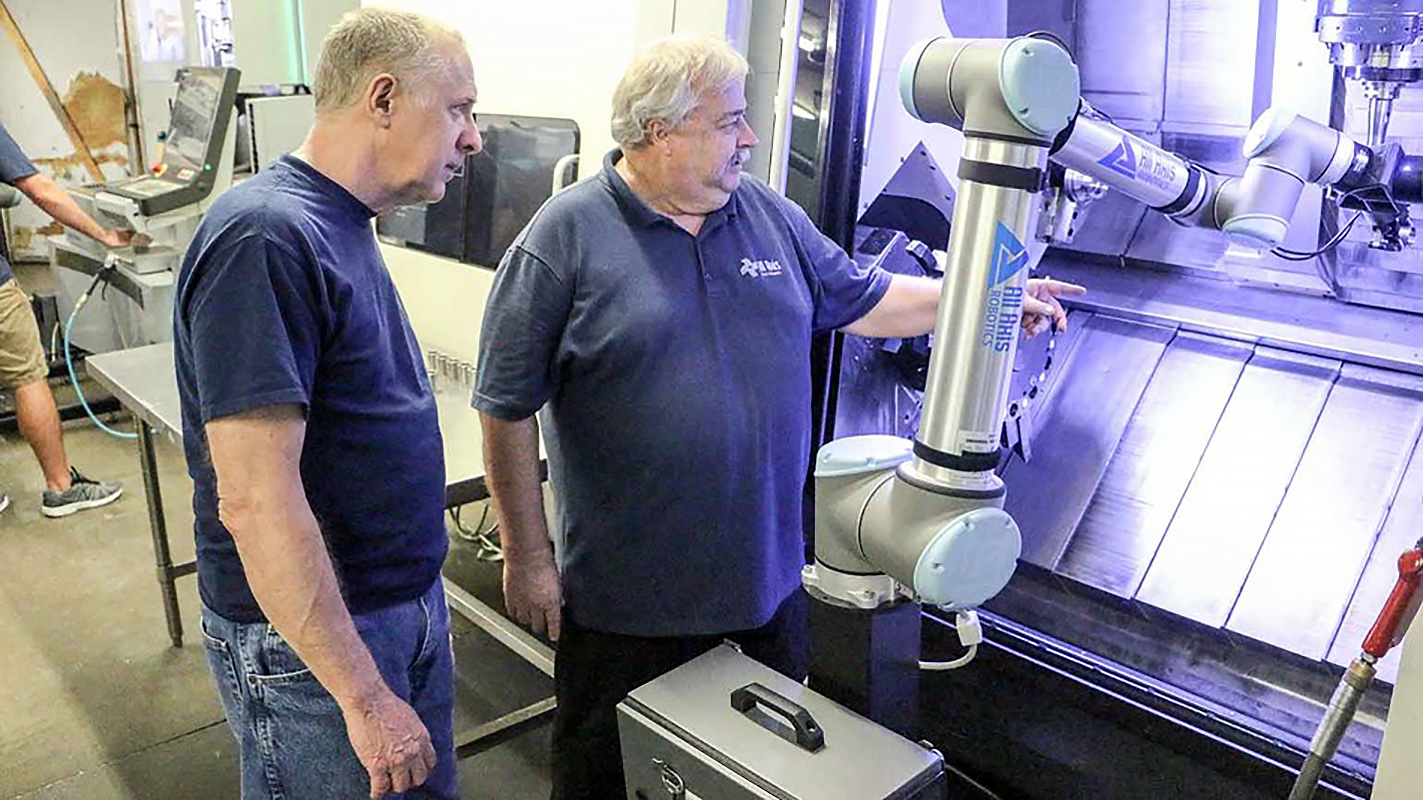 All Axis Machining owner Gary Kuzmin