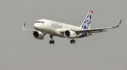 A319neo CFM test flight