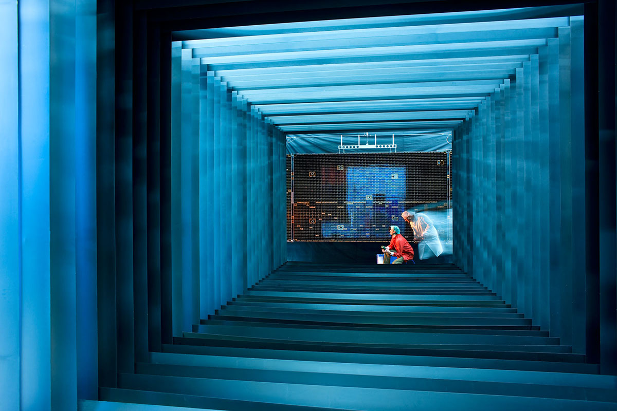 Airbus solar array production