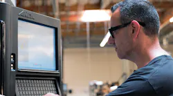 Alfred Lyon, programming an ANCA CNC machine