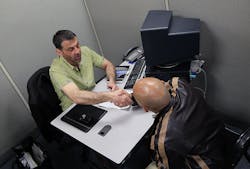 Interviewer/job candidate Interviewer/job candidate