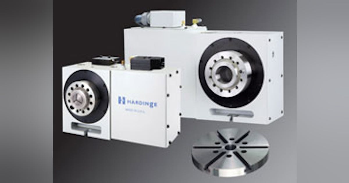 By Customer Demand, Hardinge Redesigns Rotary Table | American Machinist