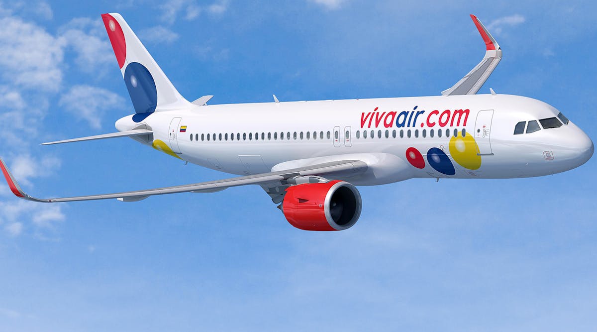 Viva Air, a Colombian low-cost carrier ordered a total of 50 A320 aircraft in 2017 &mdash;35 A320neos and 15 A320ceos, to modernize its VivaColombia and Viva Air Peru fleets.
