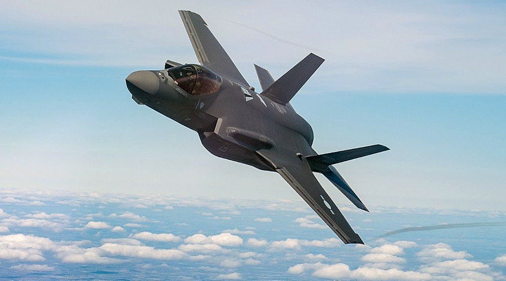 The F-35 Lightning II is a single-engine aircraft designed by Lockheed for ground attack and combat. Current delivery costs for the three variants are $89.2 million/unit for the F-35A (shown here); $115.5 million/unit for the F-35B; and $107.7 million for the F-35C.