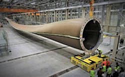 LM Wind Energy Haliade-X 12MW turbine blade LM Wind Energy Haliade-X 12MW turbine blade