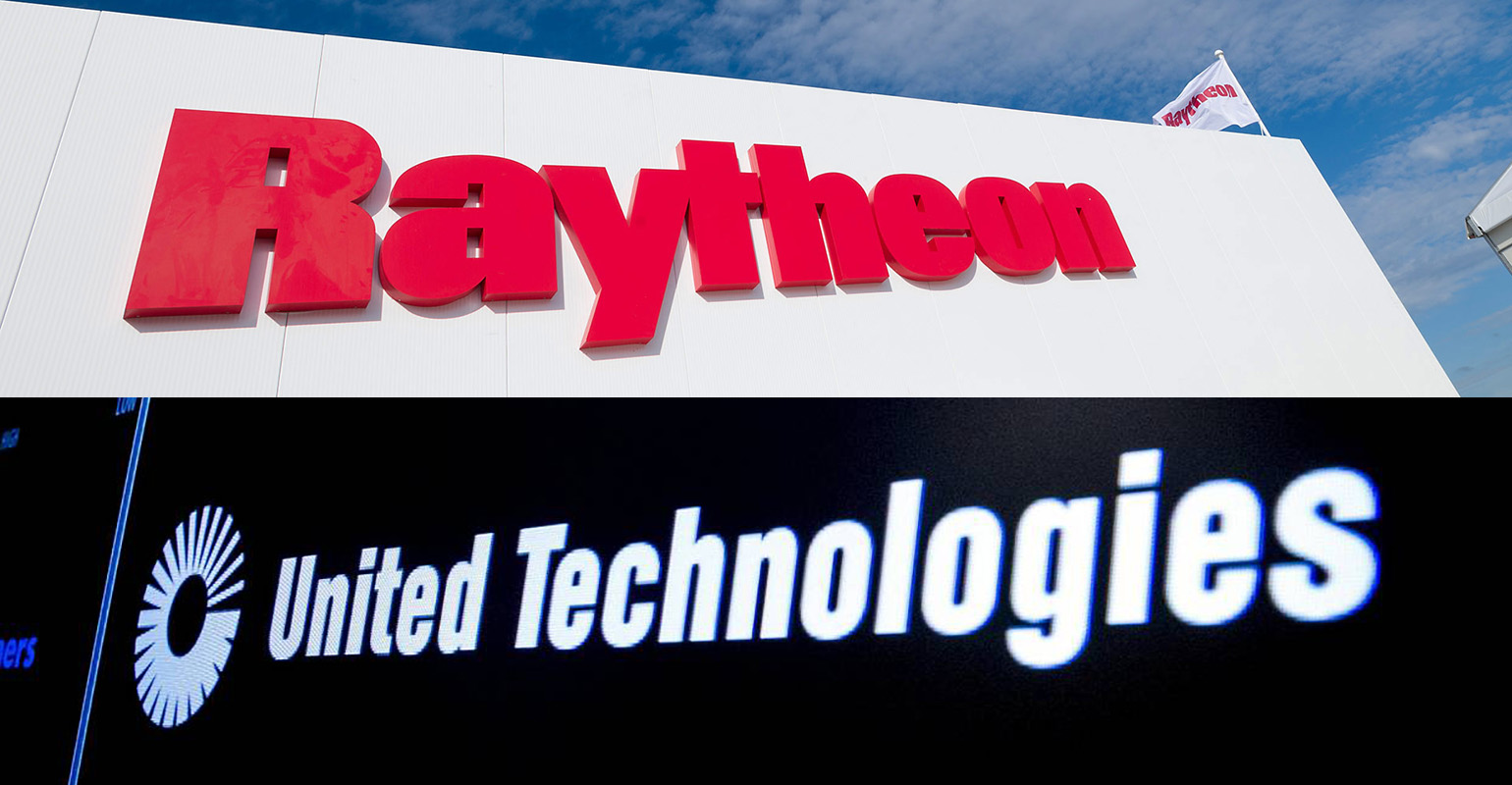 Raytheon UTC logos combo
