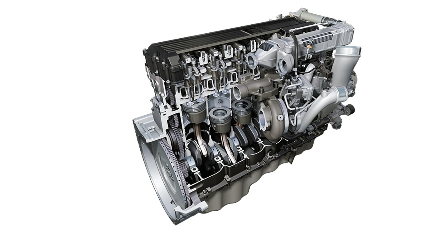 Navistar big bore diesel engine