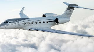 The Gulfstream G600 (GVII) is twin-engine business jet manufactured by Gulfstream Aerospace, the second and larger of two models introduced in 2014. Its first flight took place in December 2016, and it&rsquo;s scheduled to debut later this year, replacing the previous Gulfstream G550.