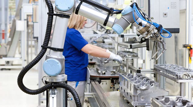 The future machine shop or factory will be extremely efficient, with humans, machines and robots working side-by-side, and technicians operating equipment remotely and on the fly &mdash; but to get there human-enabled interfaces need to be improved.