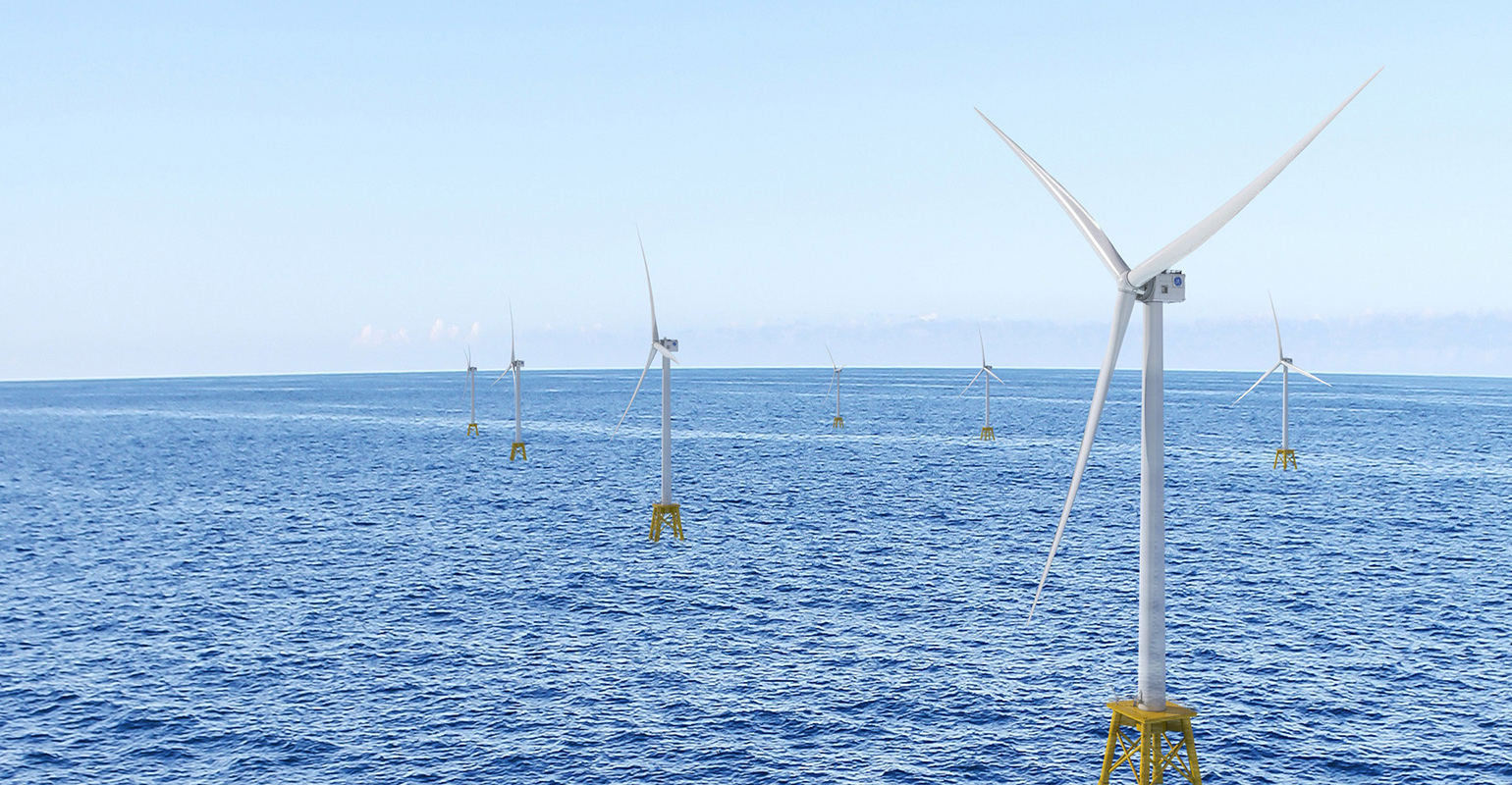 GE Renewable Energy Haliade X farm